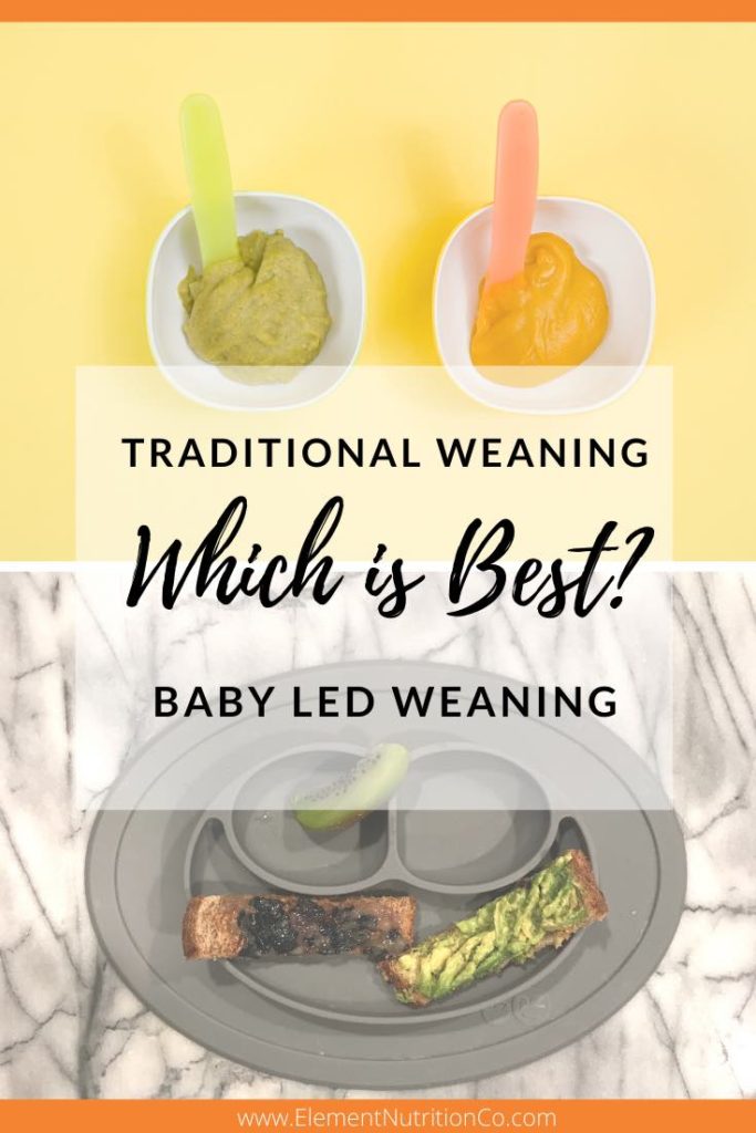 baby led weaning vs traditional