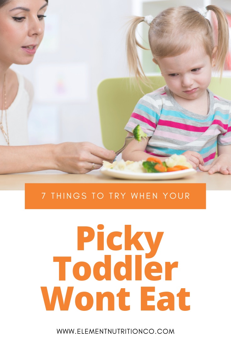 Toddler won't eat