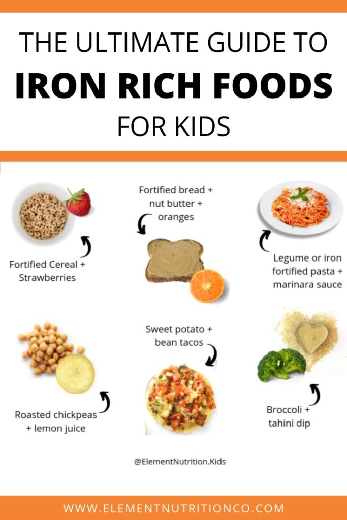 high iron foods for baby