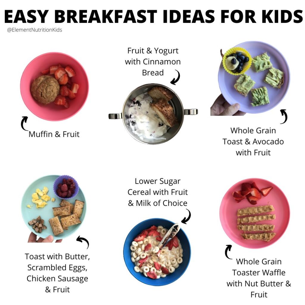 Toddler breakfast ideas